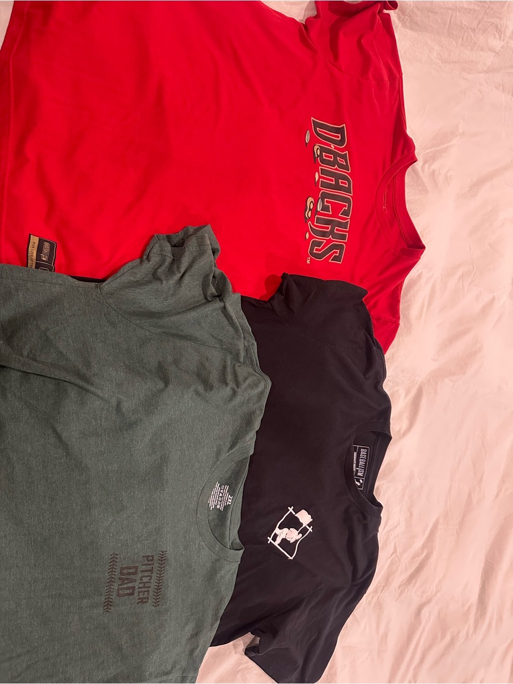 Arizona D-Backs Red Graphic Tee — Men's Casual Shirt